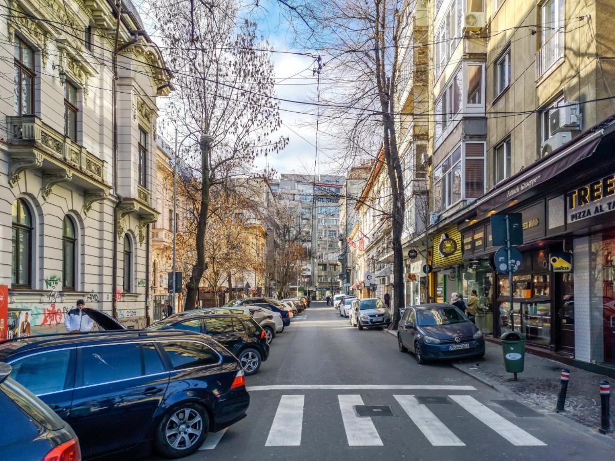 Victoriei Blue Apartman Bukarest Kültér fotó